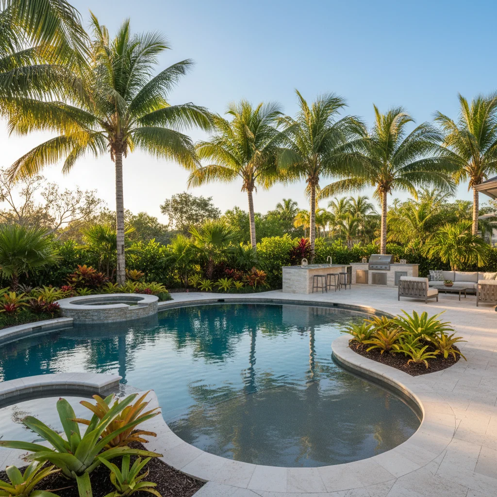 Saltwater Pool Builder Davenport FL | Saltwater Pool Installation
