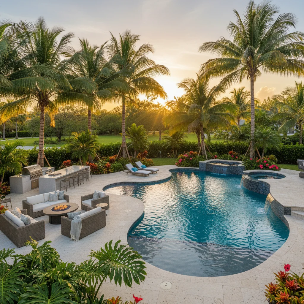 Saltwater Pool Builder Geneva FL | Saltwater Pool Installation