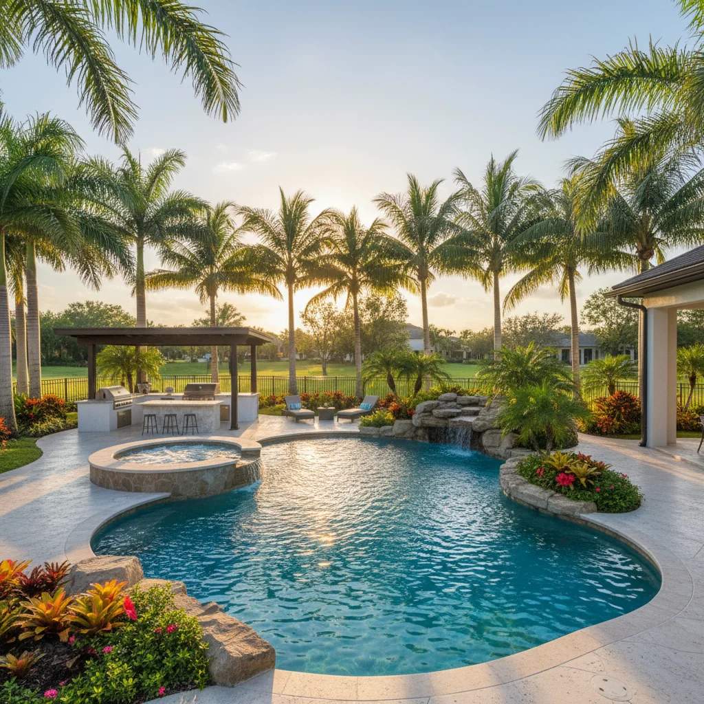 Saltwater Pool Builder Groveland FL | Saltwater Pool Installation