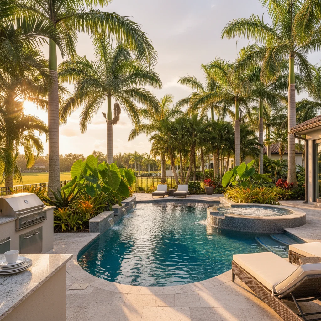 Saltwater Pool Builder Horizon West FL | Saltwater Pool Installation