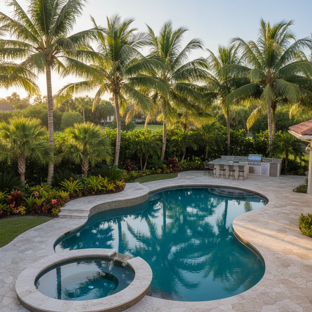 Saltwater Pool Builder Hunters Creek FL | Saltwater Pool Installation