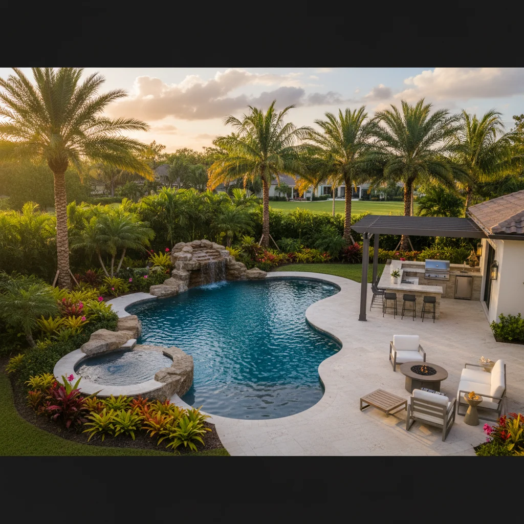 Saltwater Pool Builder Lake Mary FL | Saltwater Pool Installation