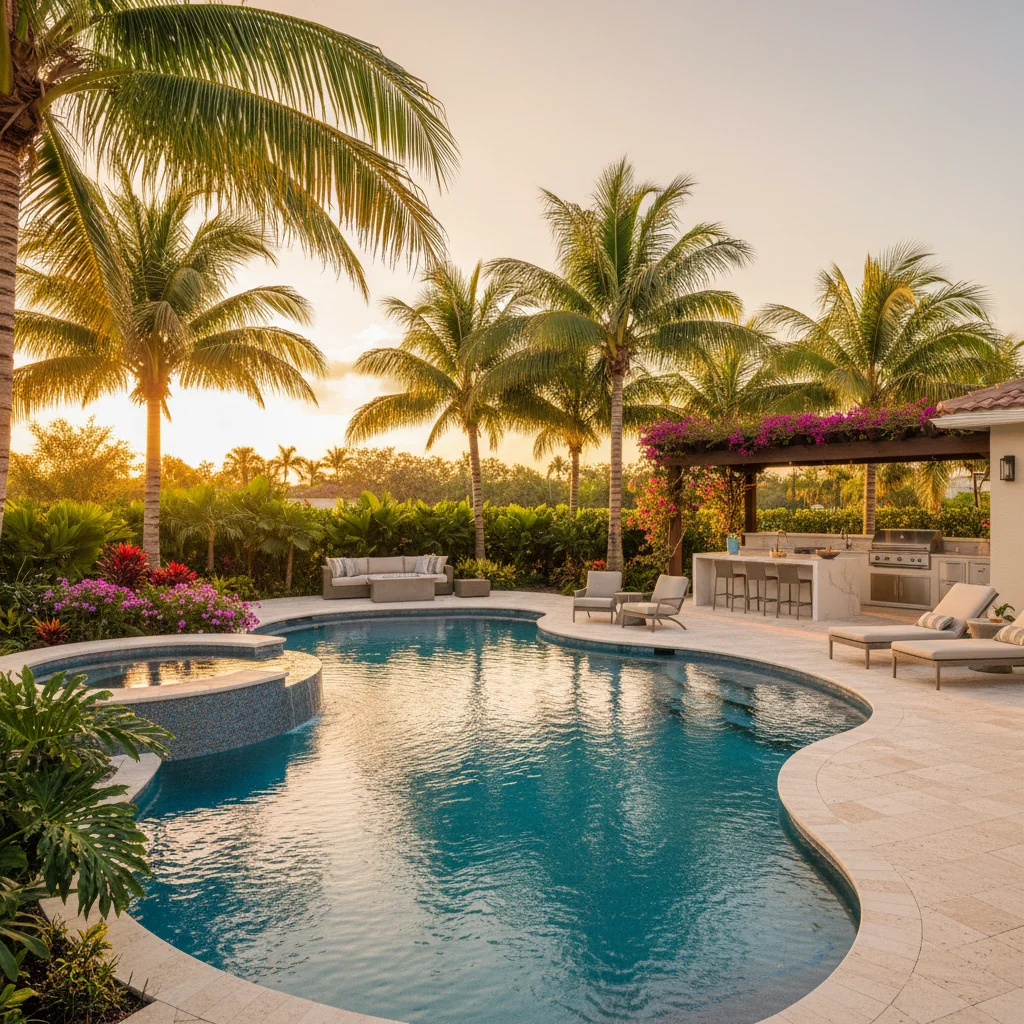 Saltwater Pool Builder Lakeland FL | Saltwater Pool Installation