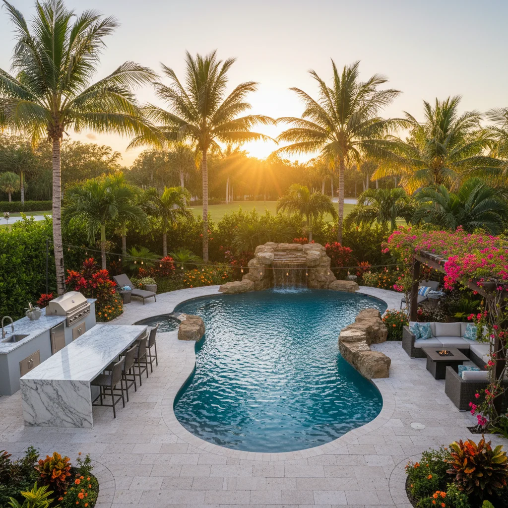 Saltwater Pool Builder Leesburg FL | Saltwater Pool Installation