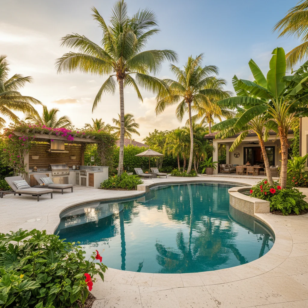 Saltwater Pool Builder Mascotte FL | Saltwater Pool Installation