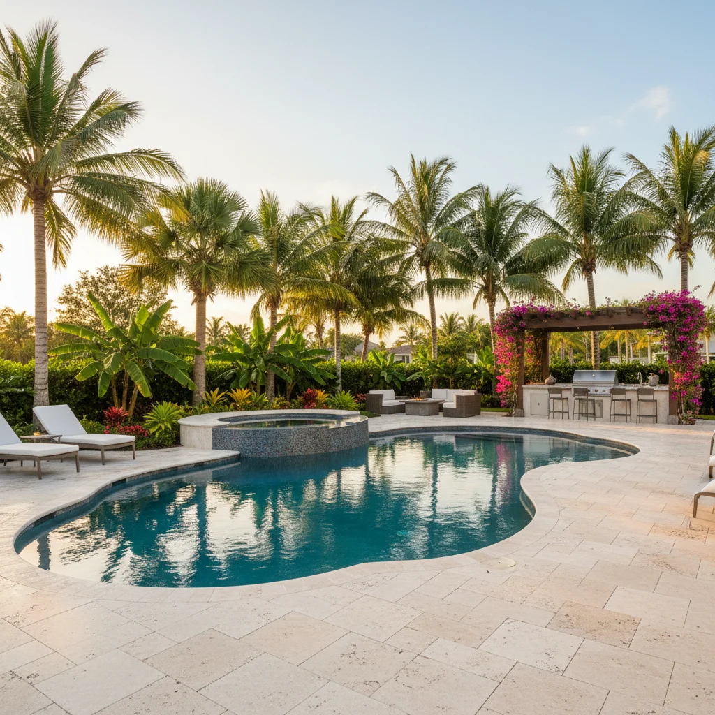 Saltwater Pool Builder Merritt Island FL | Saltwater Pool Installation