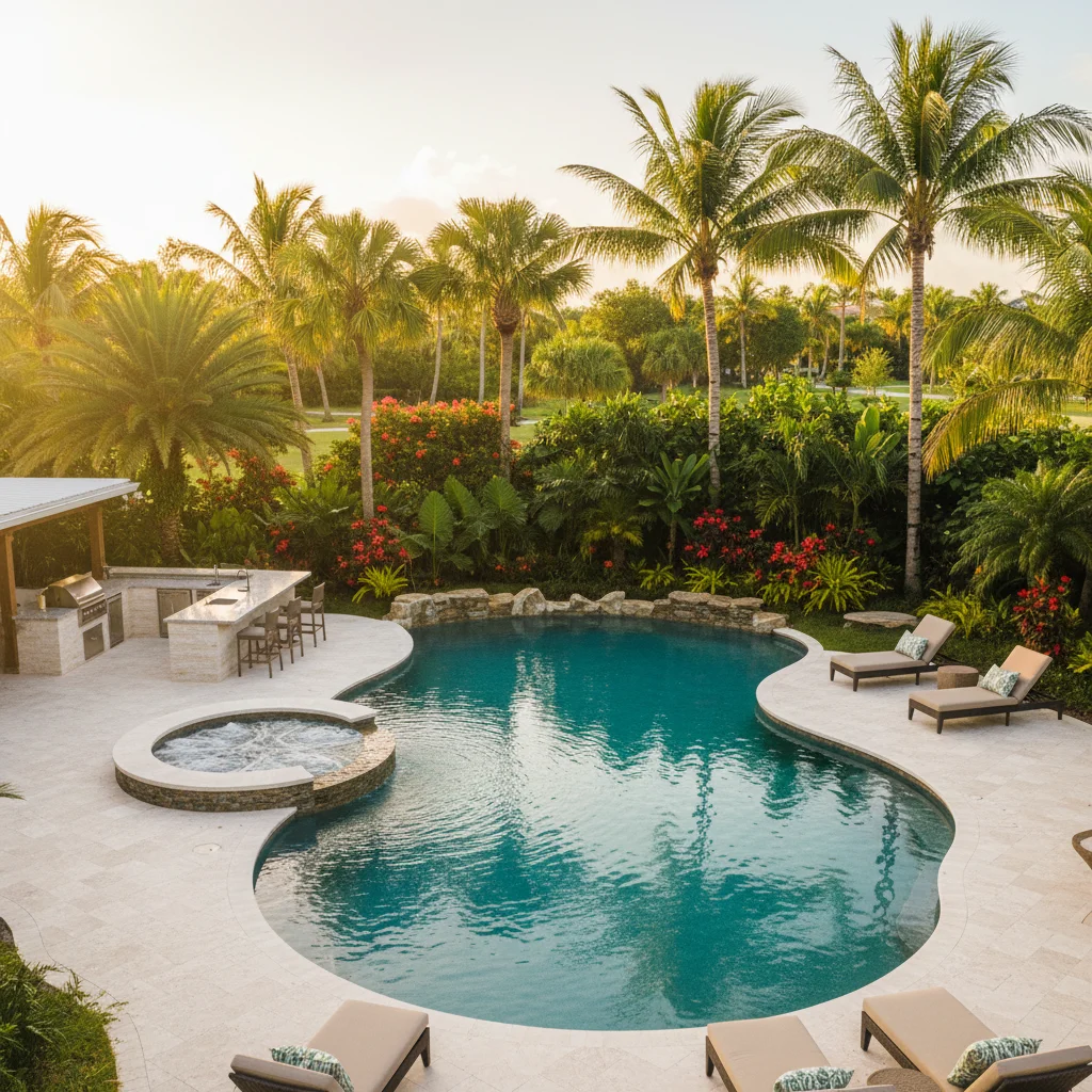 Saltwater Pool Builder Mount Dora FL | Saltwater Pool Installation