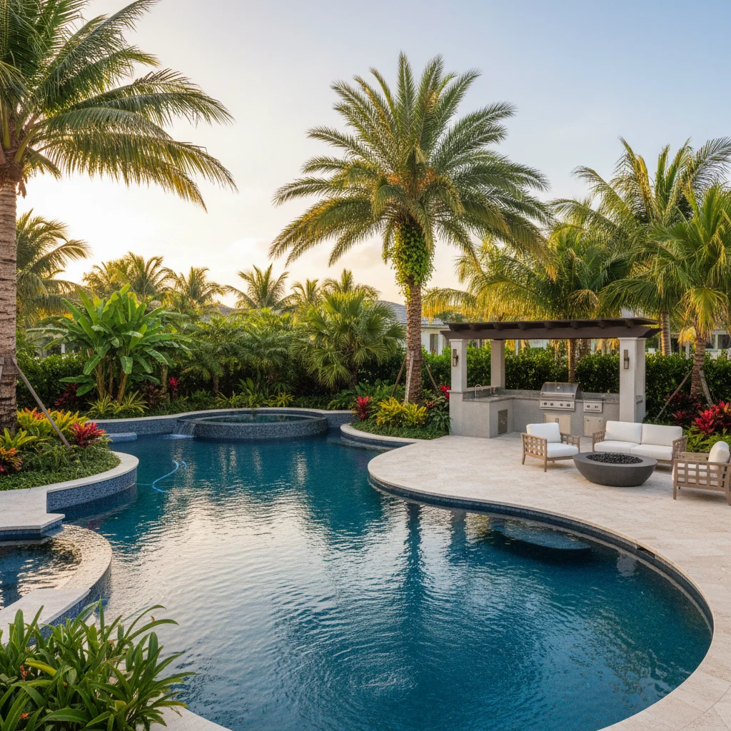 Saltwater Pool Builder Narcoossee FL | Saltwater Pool Installation