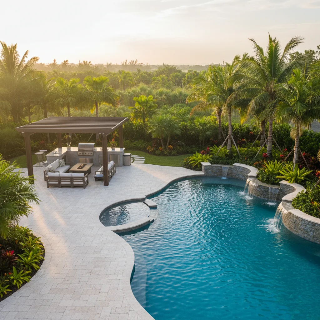 Saltwater Pool Builder New Smyrna Beach FL | Saltwater Pool Installation