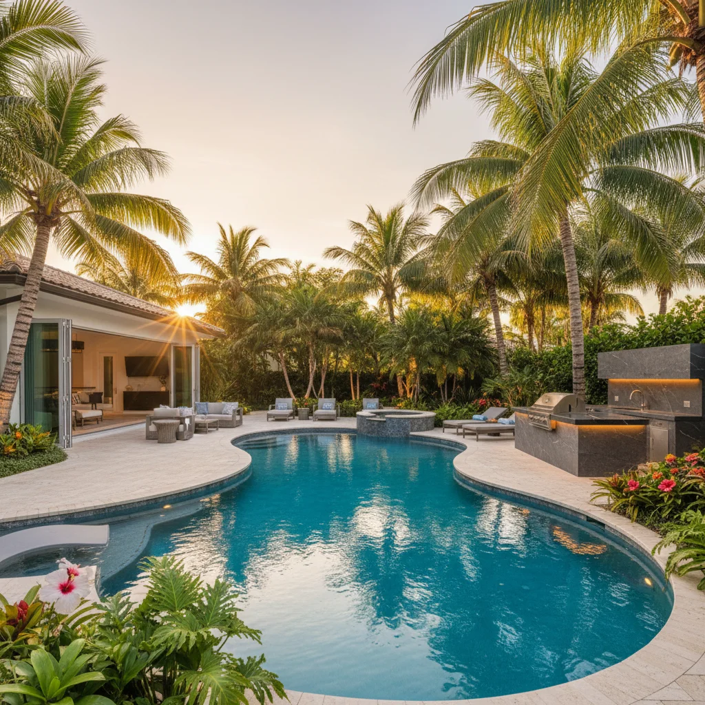 Saltwater Pool Builder Orange City FL | Saltwater Pool Installation