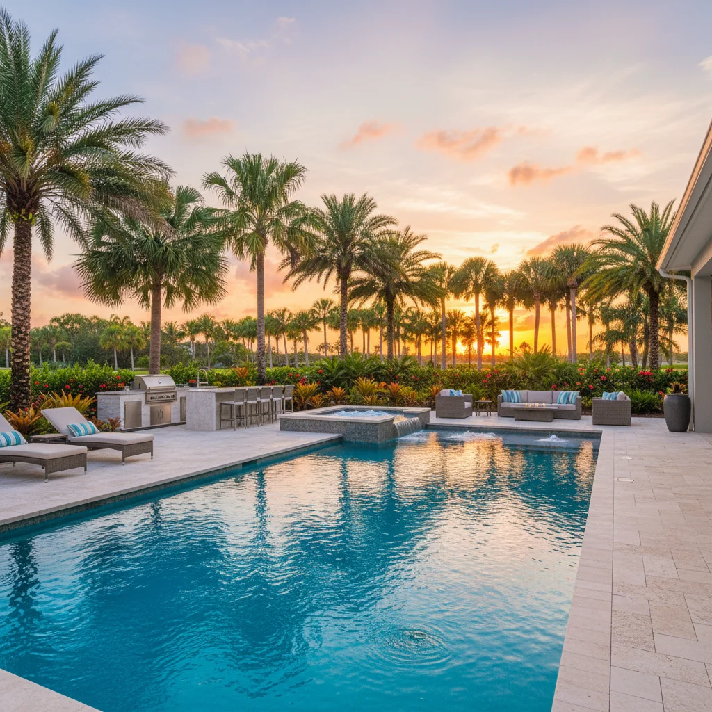 Saltwater Pool Builder Osceola County FL | Saltwater Pool Installation