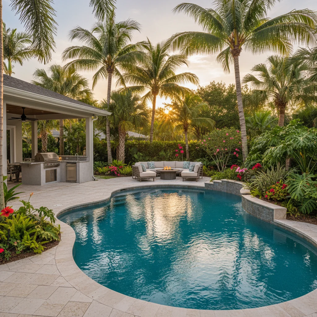 Saltwater Pool Builder Polk County FL | Saltwater Pool Installation