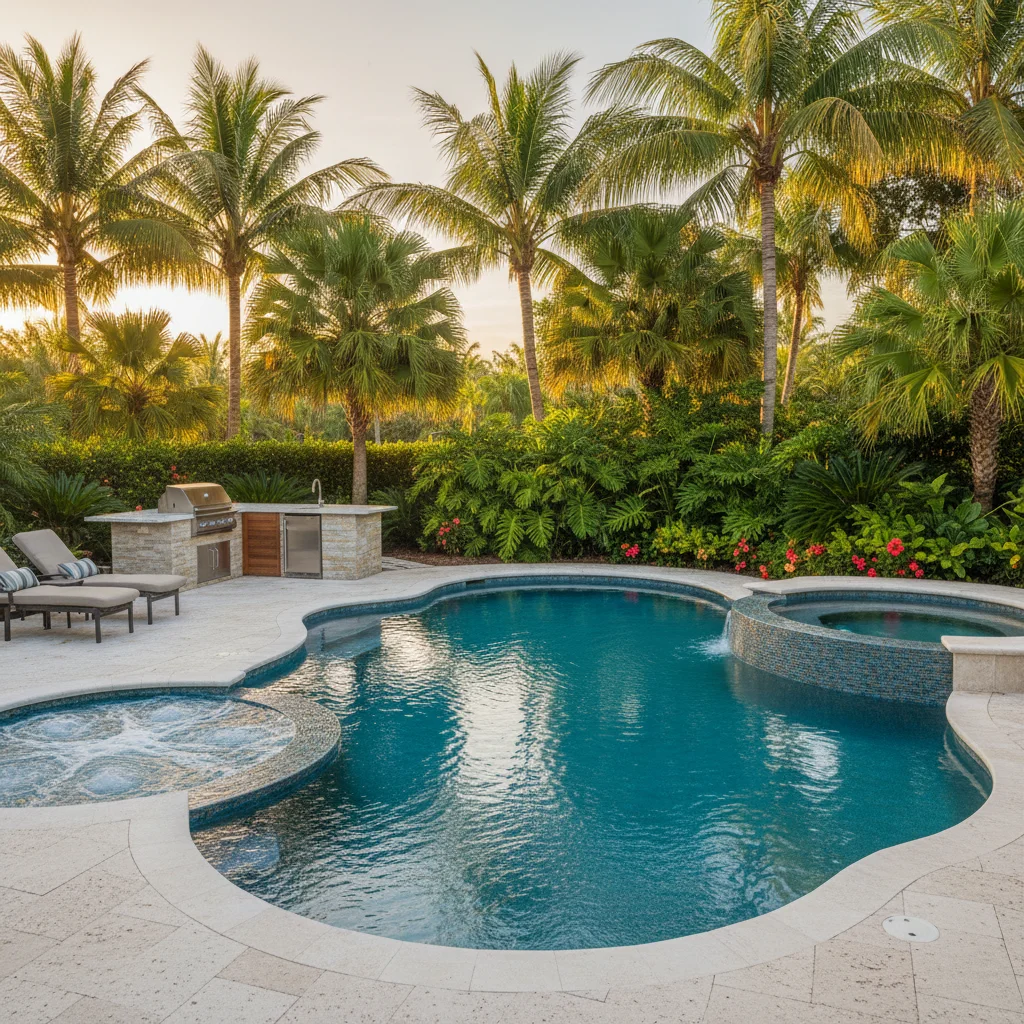 Saltwater Pool Builder Seminole County FL | Saltwater Pool Installation