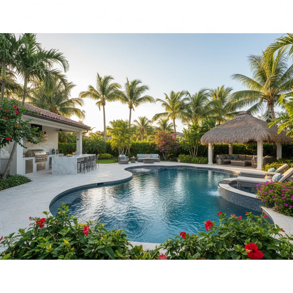 Saltwater Pool Builder Viera FL | Saltwater Pool Installation
