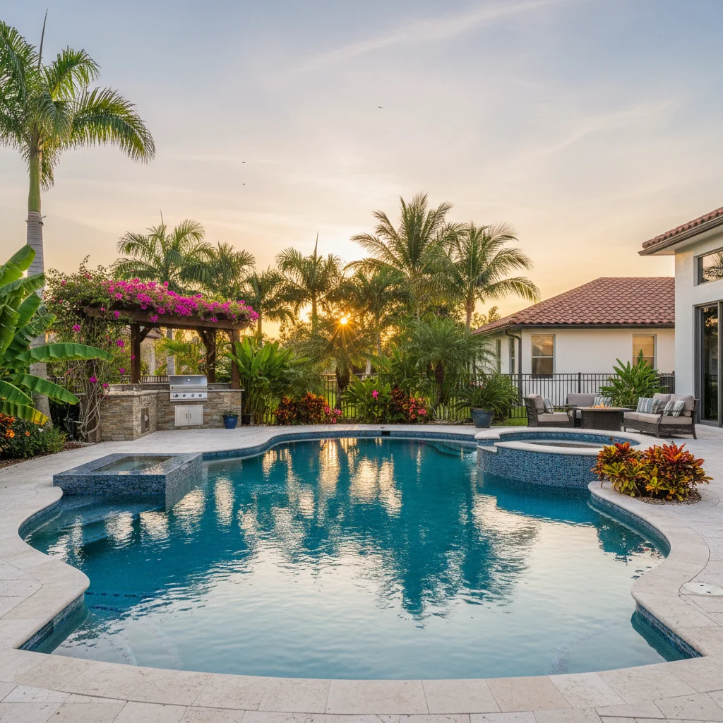 Saltwater pool pros and cons for Florida homeowners | Aqua Custom Pools