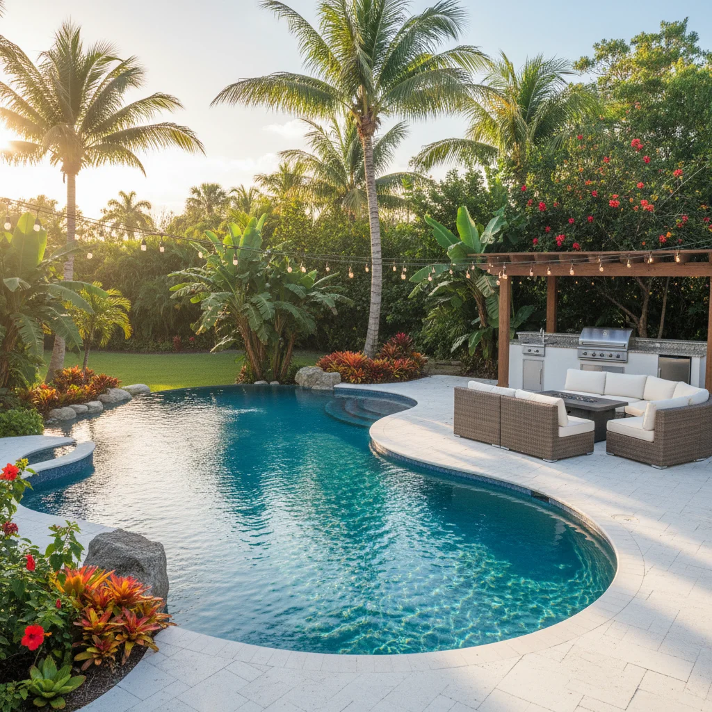 Spa Builder Cocoa Beach FL | Custom Spa Construction