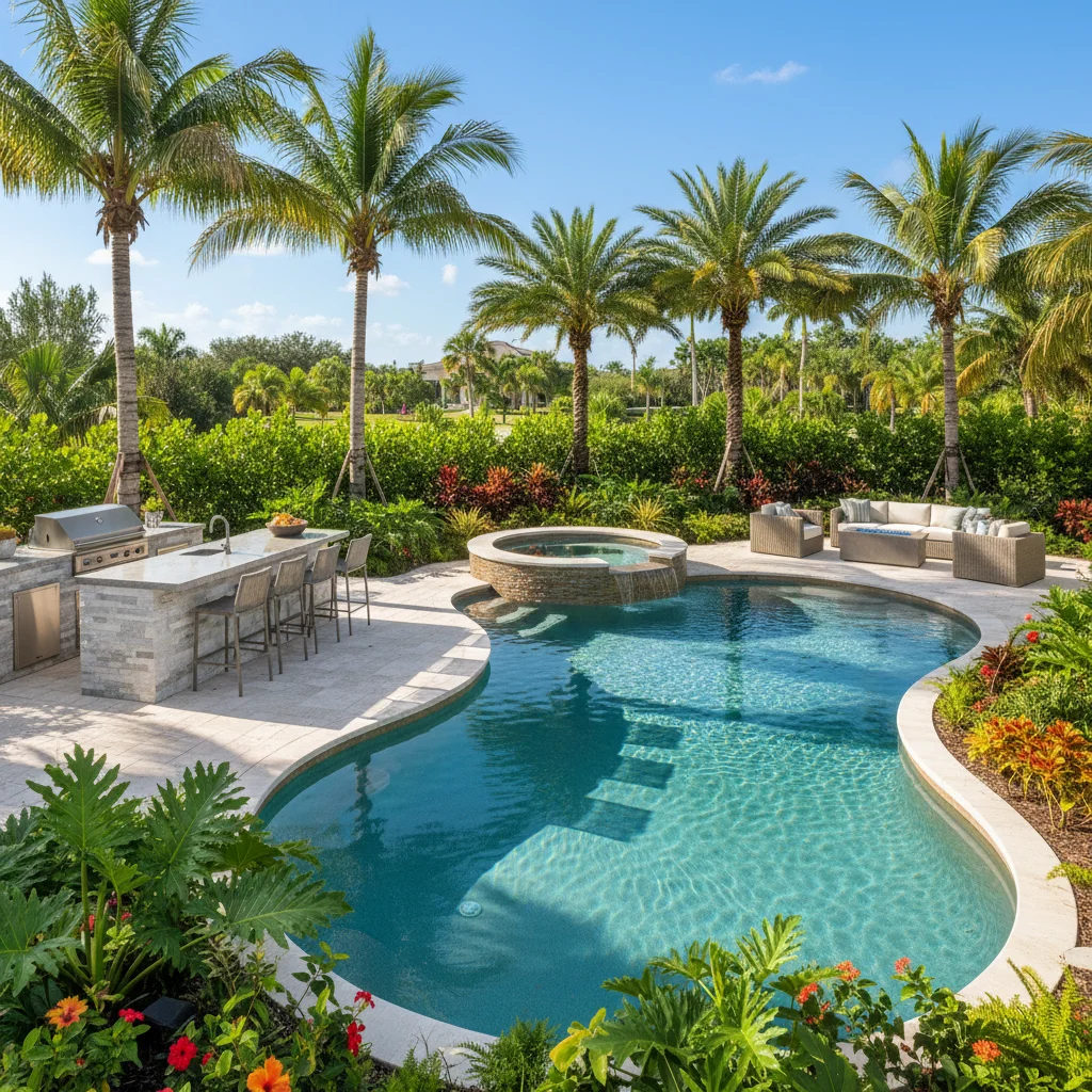 Spa Builder Hunters Creek FL | Custom Spa Construction