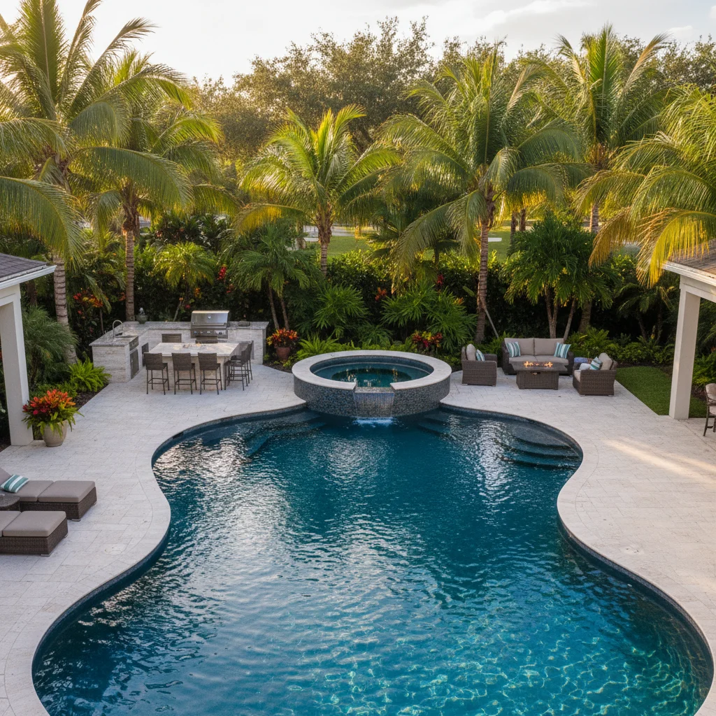 Spa Builder Kissimmee FL | Custom Spa Construction