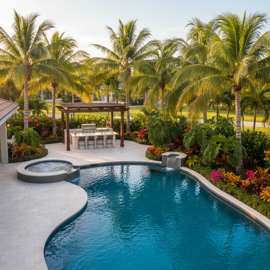 Spa Builder Melbourne FL | Custom Spa Construction