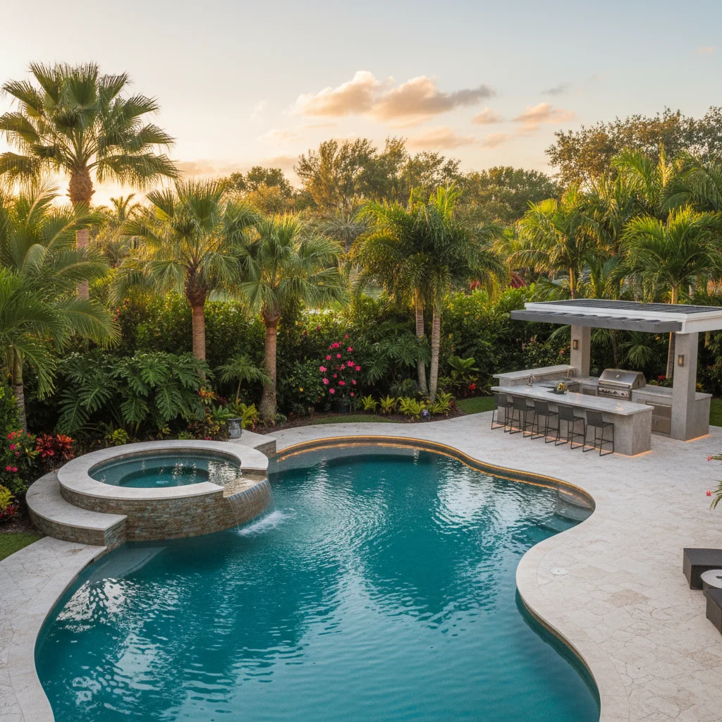 Spa Builder New Smyrna Beach FL | Custom Spa Construction