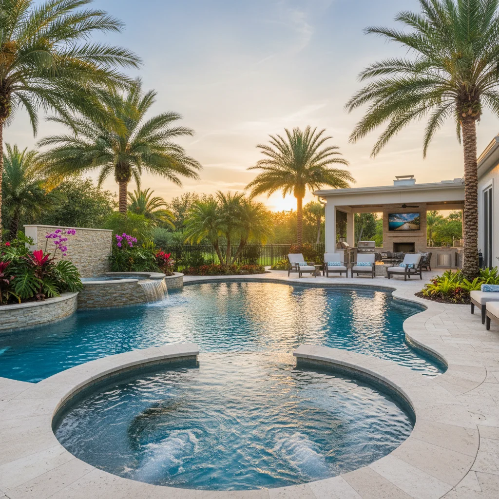 Spa Builder Orange County FL | Custom Spa Construction