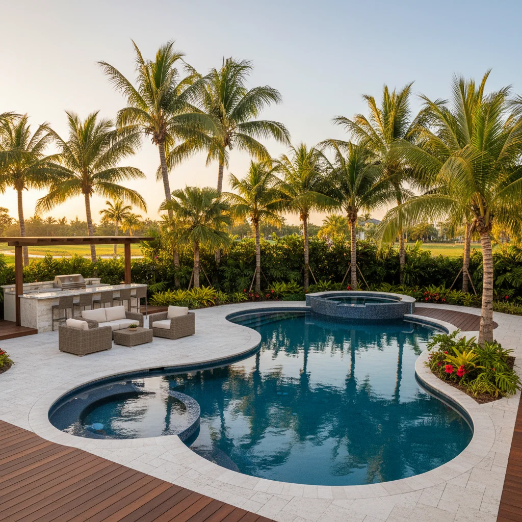 Spa Builder Viera FL | Custom Spa Construction