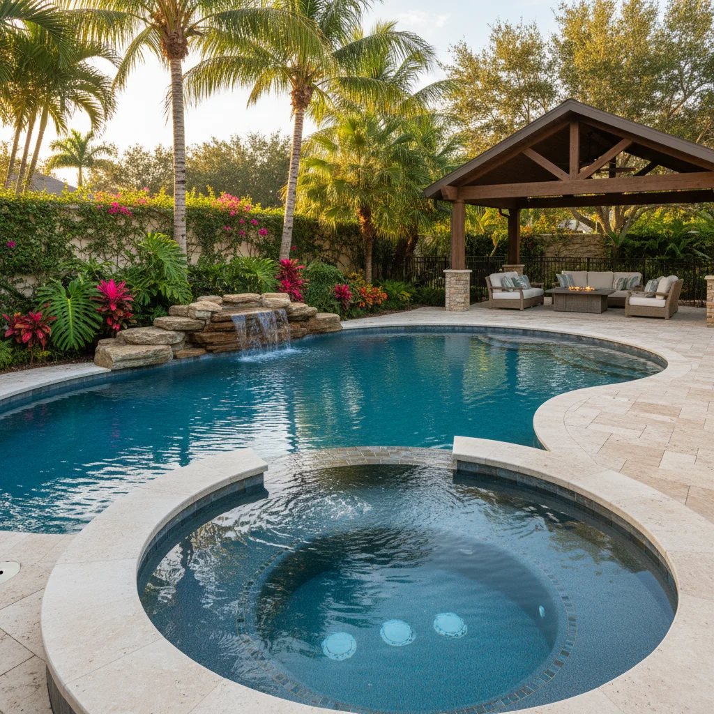 Standalone spa vs attached spa with pool | Aqua Custom Pools