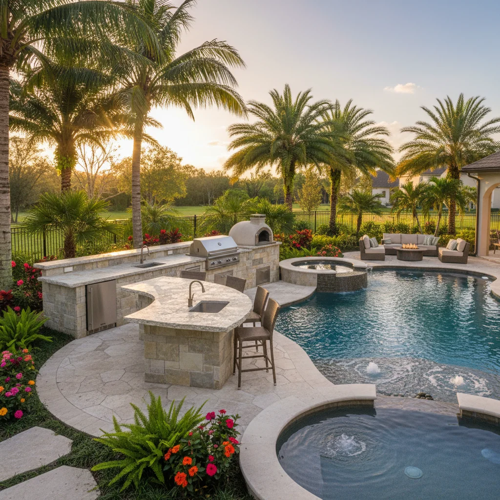 Best Outdoor Kitchen Designs for Florida Backyards