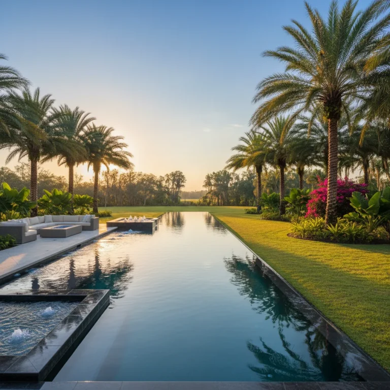Can You Have an Infinity Pool in a Flat Yard in Central Florida?