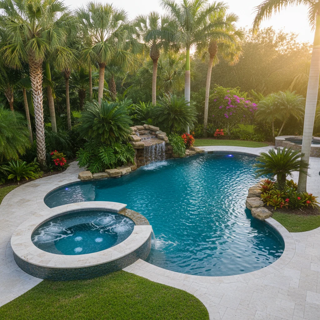How Much Does It Cost to Add a Hot Tub to Your Pool in Central Florida?