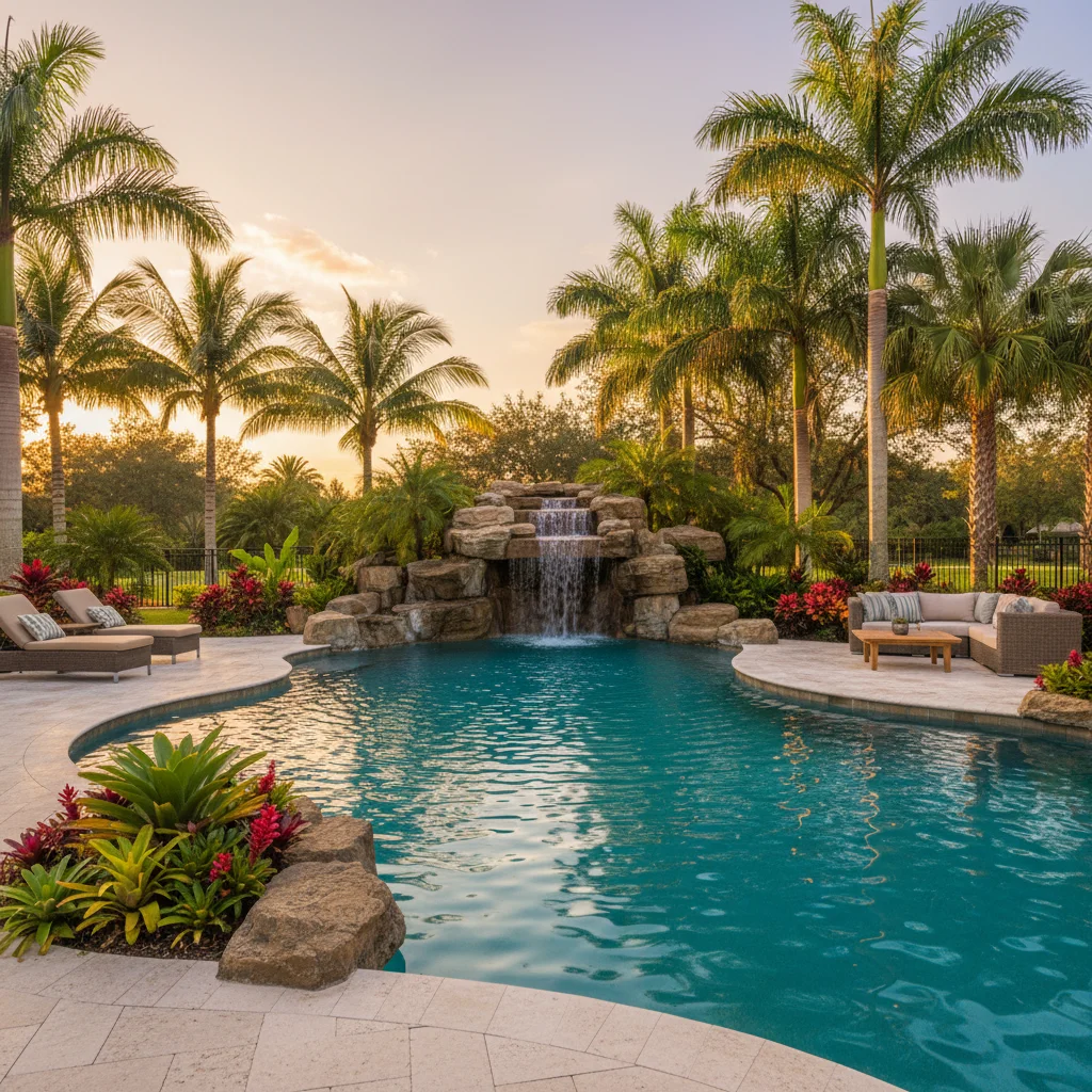 Lagoon Pool Design Ideas for Florida Backyards | Custom Styles
