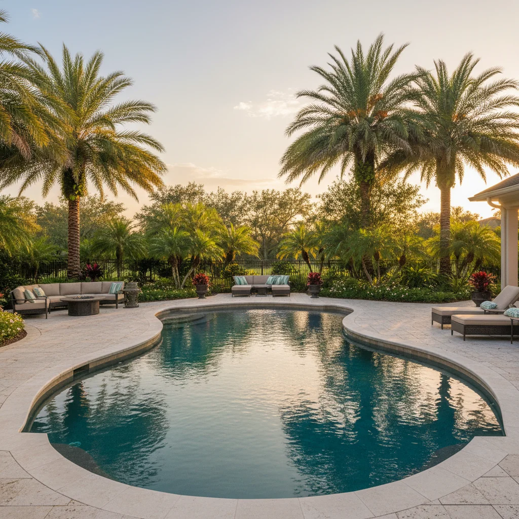 What is Pool Coping and the Best Materials for Florida Pools | Aqua Custom Pools