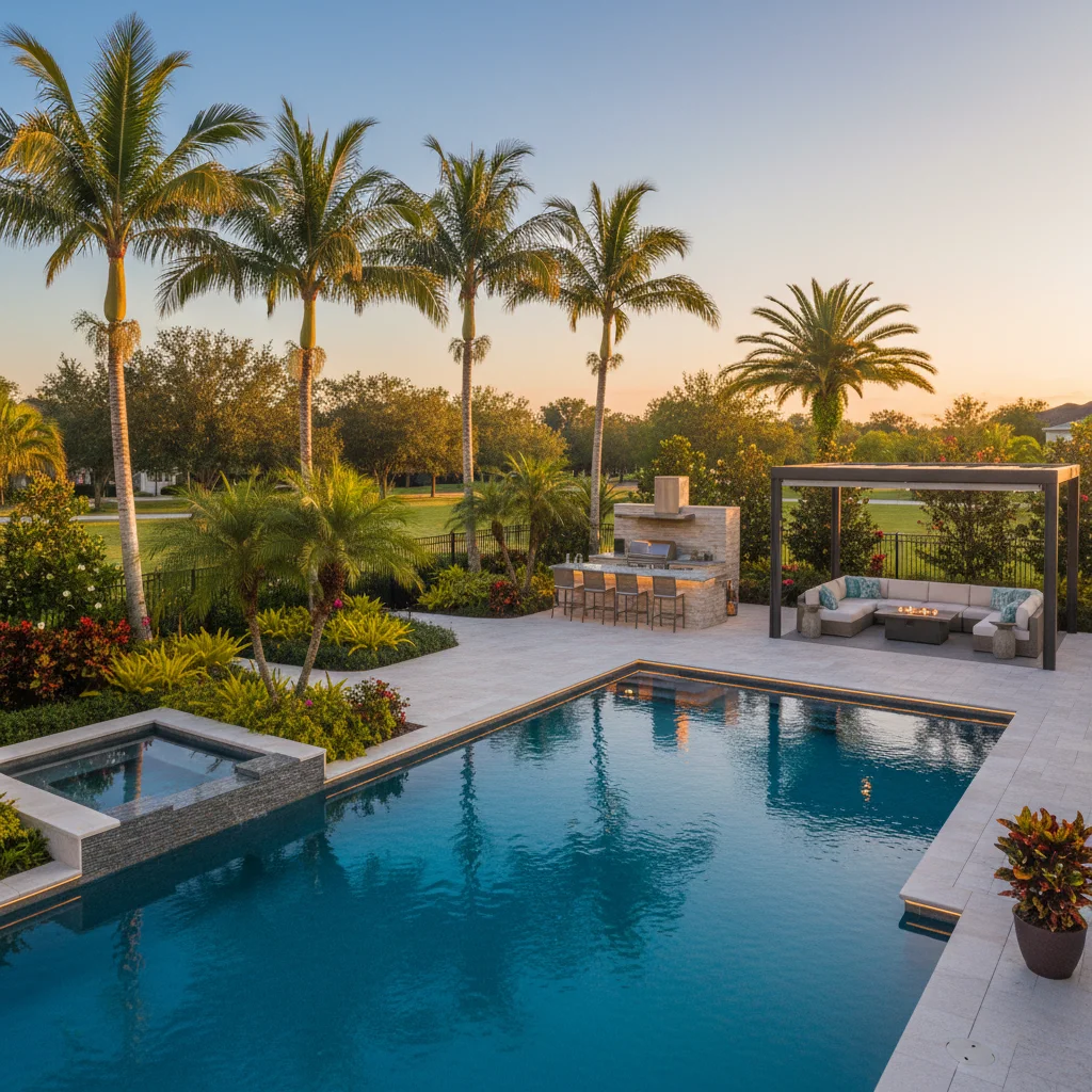 What is the cheapest type of inground pool in Florida | Aqua Custom Pools