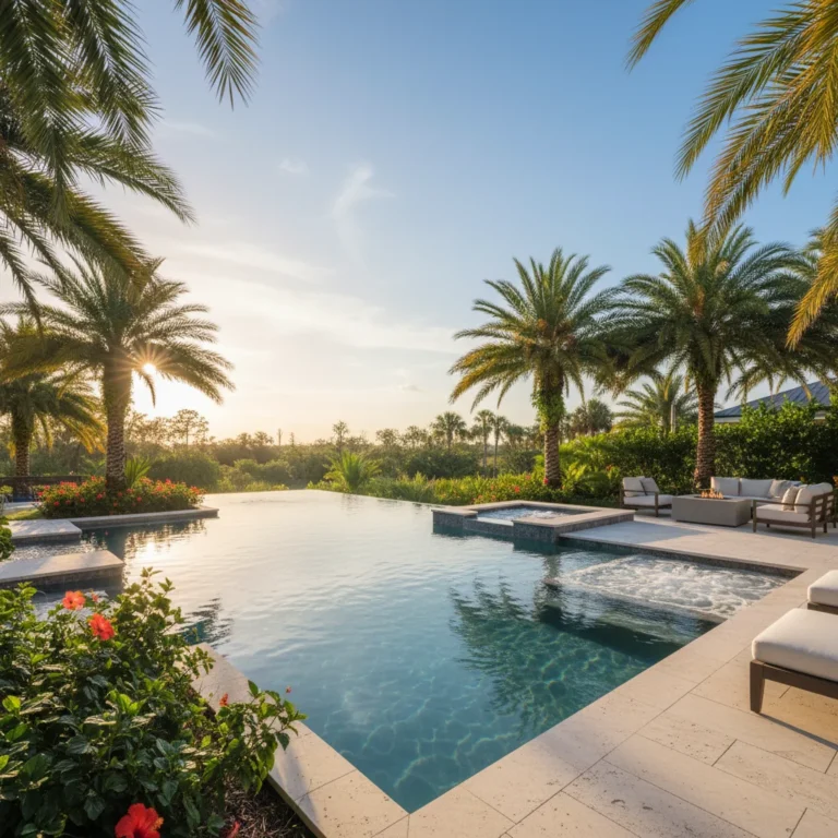 Zero Edge Pool Design Options Central Florida | Infinity Pool Ideas